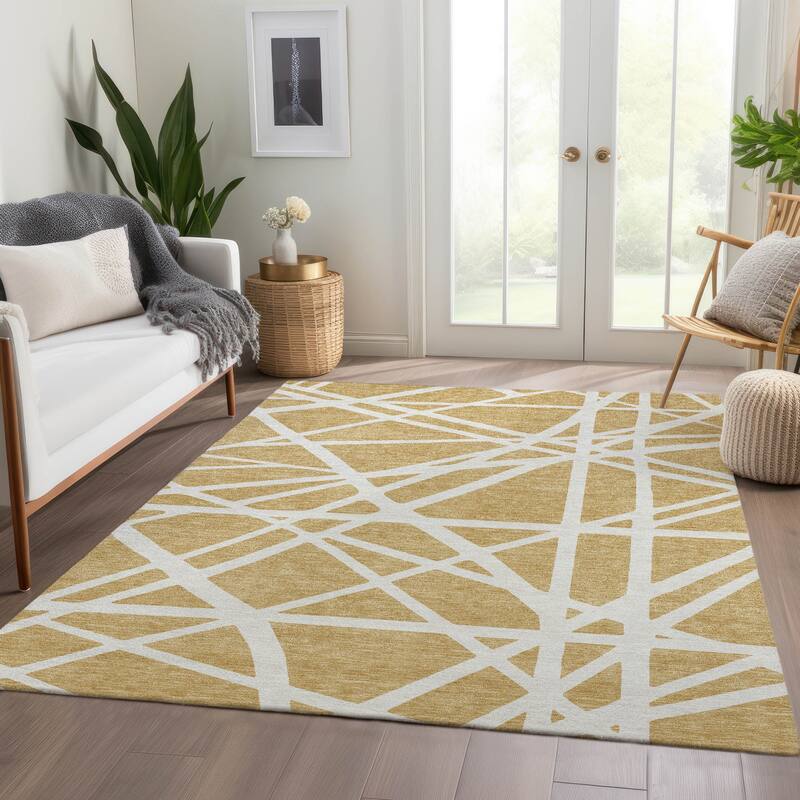 Premium Washable Super Soft Contemporary Harvey Mayfield Rug