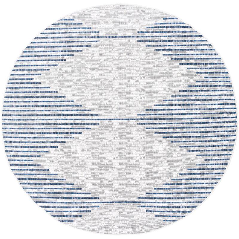 Livabliss Vivianne Modern Geometric Indoor/ Outdoor Area Rug