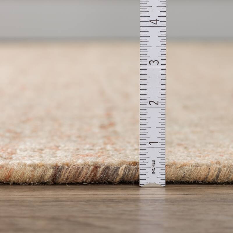 Addison Eastman Variegated Solid Wool Area Rug