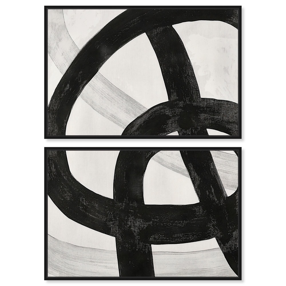 Infinite Loop II Canvas Set of 2 by Art Remedy