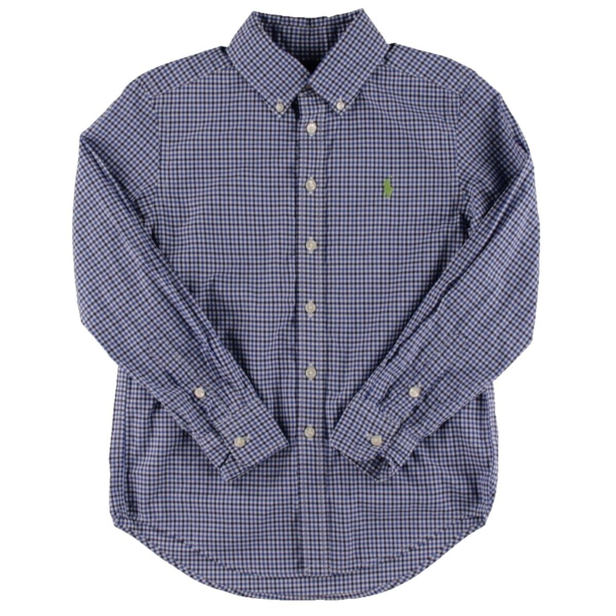 ralph lauren boys button down