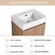 preview thumbnail 63 of 61, BNK 24/30/48/60 inch Freestanding Resin Sink Bathroom Vanity with Soft Close Door and Adjustable Shelf