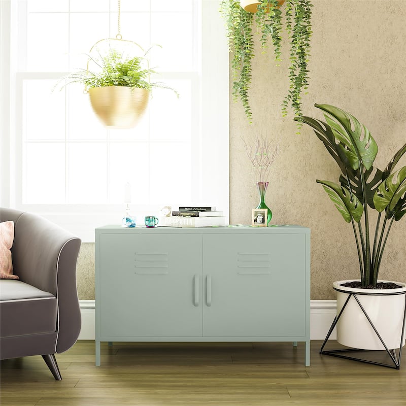 Systembuild Evolution Bonanza 2 Door Metal Locker Accent Cabinet