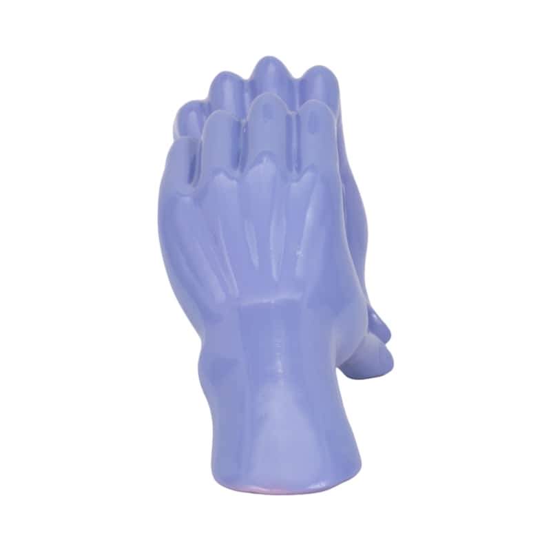 Sagebrook Home Resin Polyresin Sculpted Hands Heart Figurine Decor - 15" x 4" x 5"