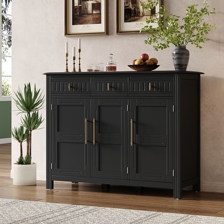 Christopher Knight Home - Alaric Acacia Wood Storage Cabinet with 3 Doors and 3 Drawers