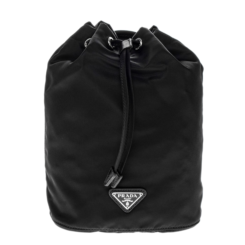 Prada Drawstring Pouch - Black