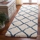 preview thumbnail 11 of 161, SAFAVIEH Hudson Shag Estella Diamond Trellis 2-inch Thick Rug