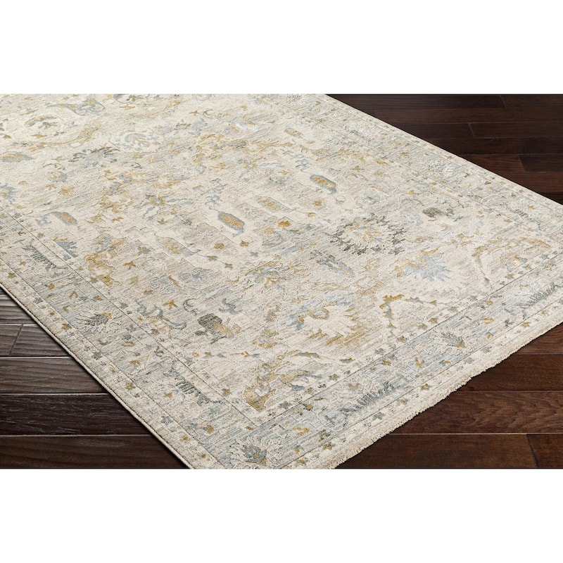 Livabliss Transitional Dresden Medallion Area Rug