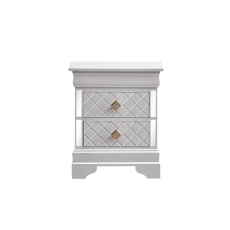 Glory Furniture Naples G6735-N Nightstand Pearl White