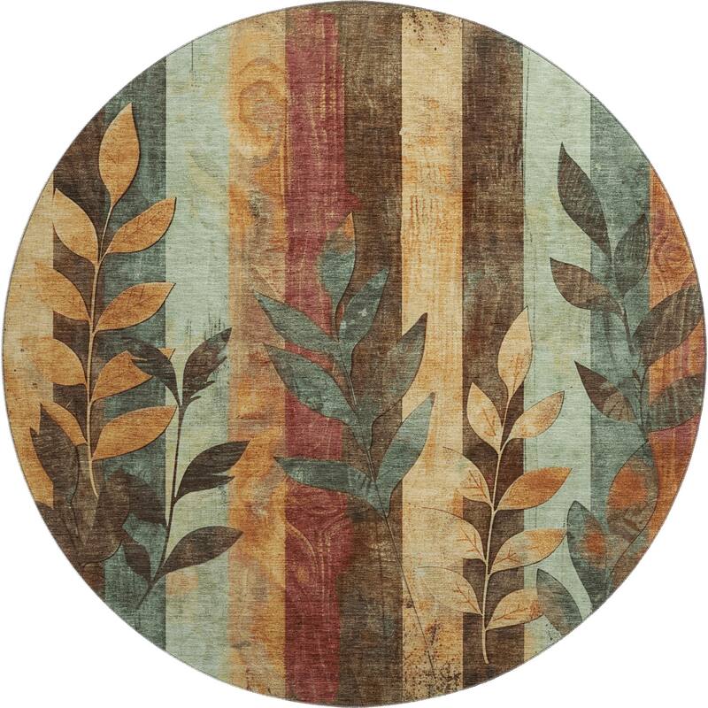 Premium Washable Super Soft Modern Floral Mayfield Rug