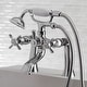 preview thumbnail 25 of 33, Essex Clawfoot Tub Faucet with Hand Shower