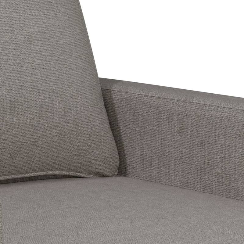 vidaXL Sofa Chair Light Gray 23.6" Fabric - 30.7" x 30.3" x 31.5"