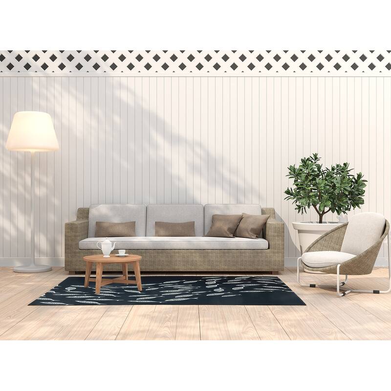 Escuela Nautical Indoor/Outdoor Rug
