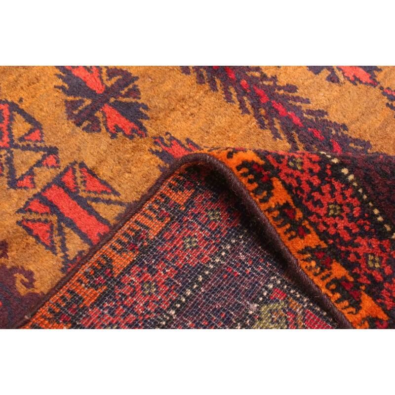 ECARPETGALLERY Hand-knotted Teimani Light Brown Wool Rug - 2'9 x 4'0