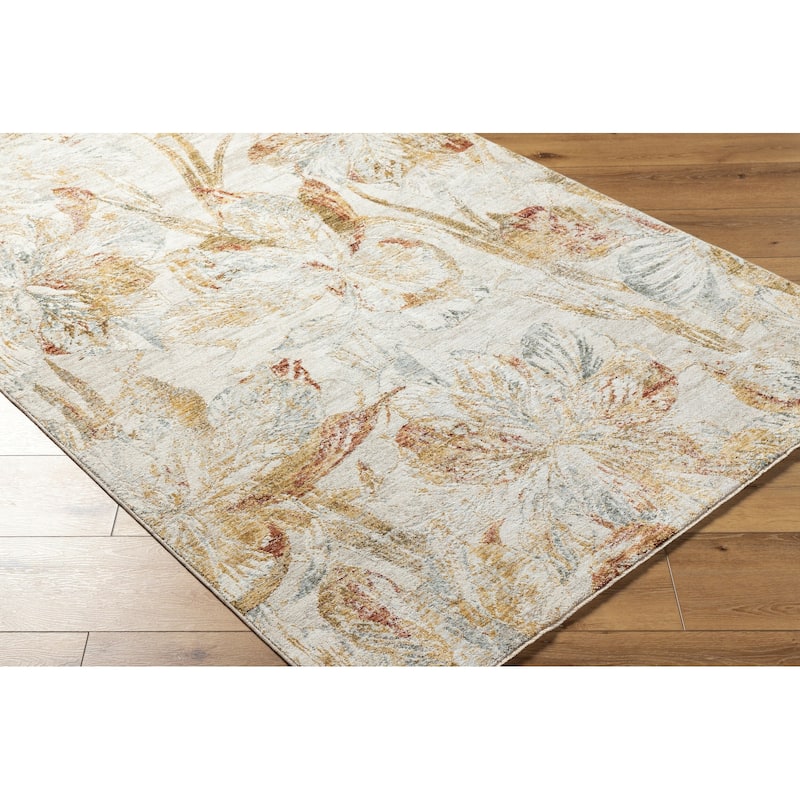 Livabliss Tropical Roseanne Floral & Botanical Area Rug