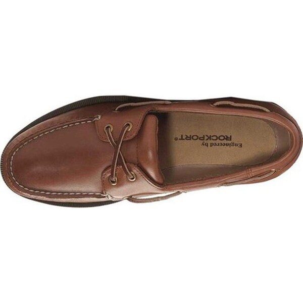rockport men's perth deck shoes