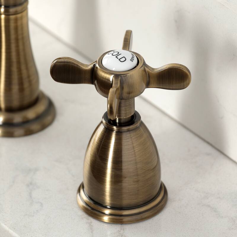 Kingston Brass Essex Double-Handle Wall-Mount Pre-Rinse Bridge Kitchen Faucet