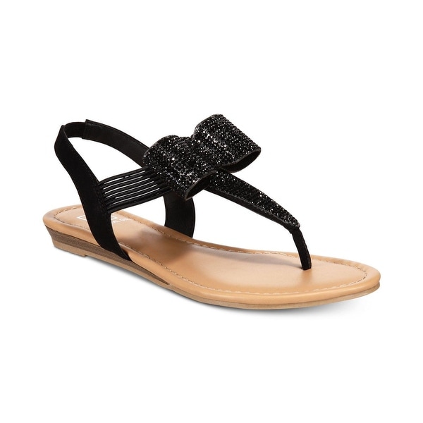 Material Girl Womens Seana Fabric Open Toe Casual Slingback Sandals. Opens flyout.