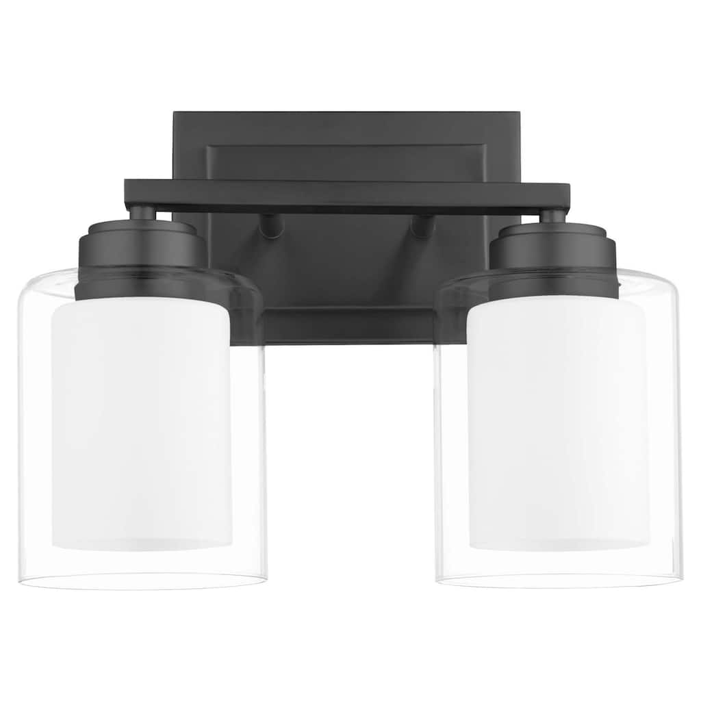 Quorum International 582-2 Fort Worth 2 Light 14" Wide Vanity Light