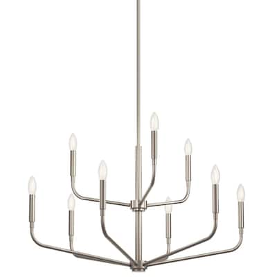 Kichler 52720 Madden 9 Light 32" Wide Taper Candle Style Chandelier
