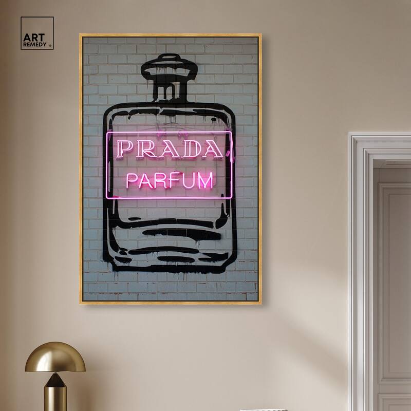 Fragrance Frame Canvas by Art Remedy