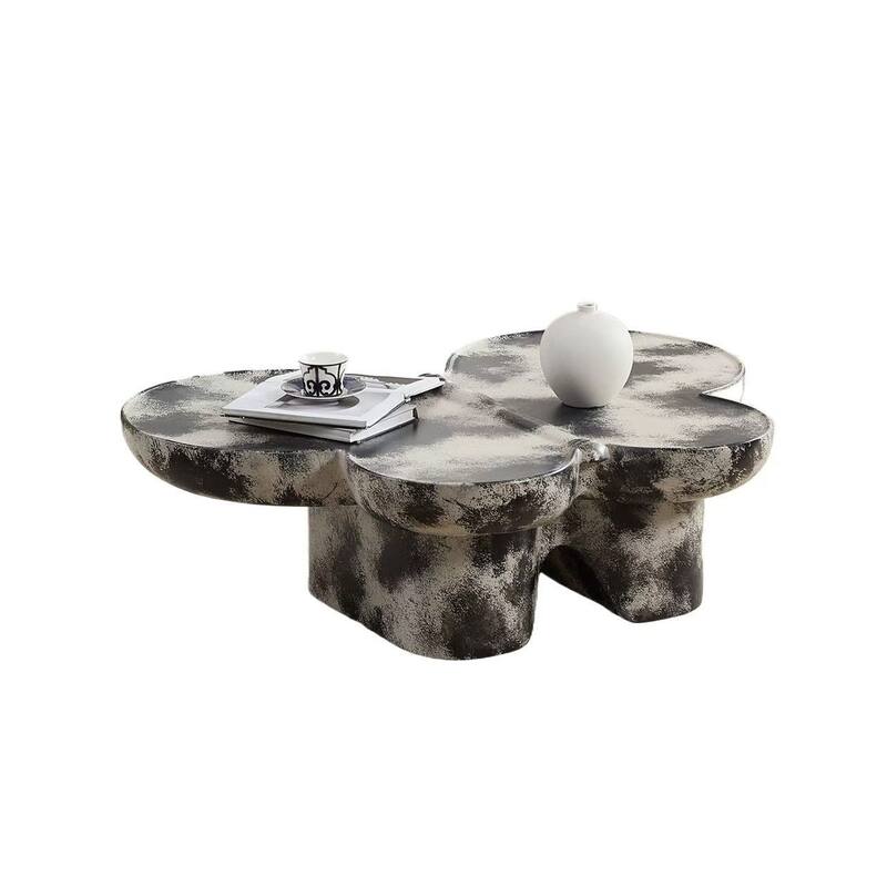 Butterfly-Inspired Coffee Table Low Height Profile End Table