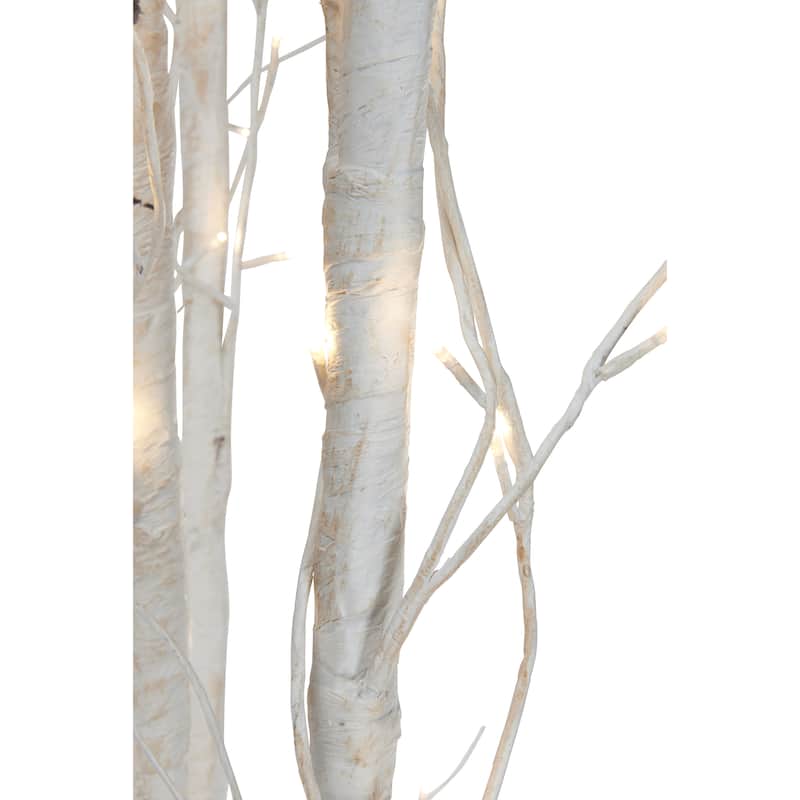 White Birch Trees - 160 Leds - 71 in