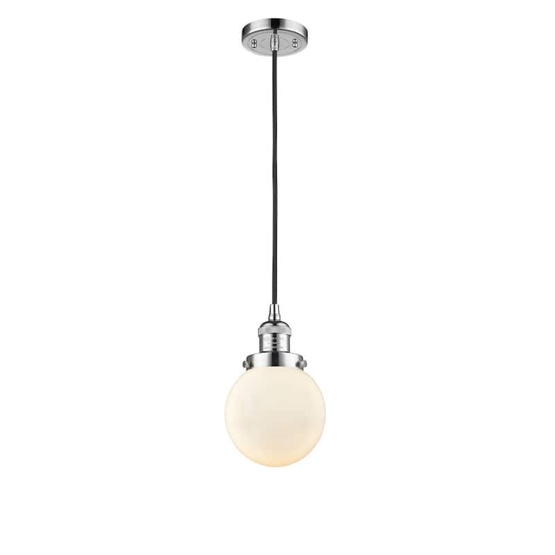 Innovations Lighting Beacon Single Light 6" Wide Mini Pendant with