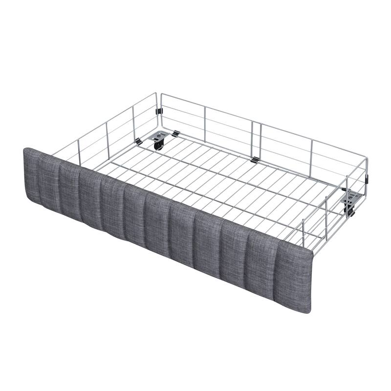 Superior Quality Metal Platform Bed Frame with 4 Drawers Storage Bed