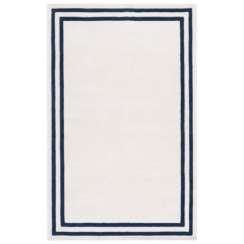 Lauren Ralph Lauren Handmade Myrte Wool Rug - Ivory/Navy - 5' x 8'