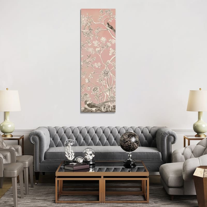 iCanvas "Blush Chinoiserie I" by Naomi McCavitt Canvas Print