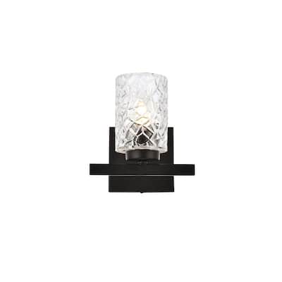 Elegant Lighting LD7025W7 Cassie 8" Tall Bathroom Sconce