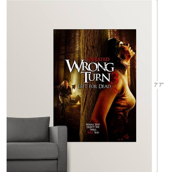Shop Wrong Turn 3 Left For Dead Movie Poster Poster Print