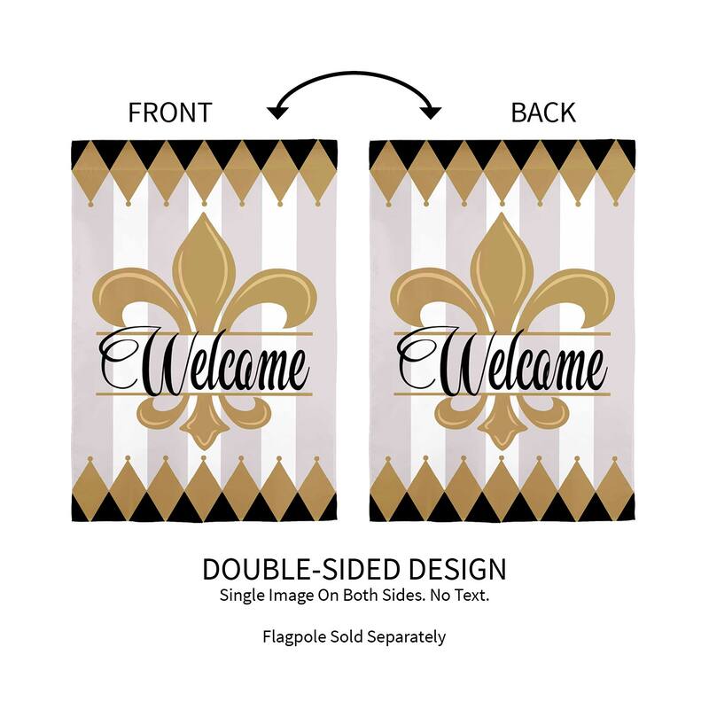 Beautiful Home Suede Garden Flag