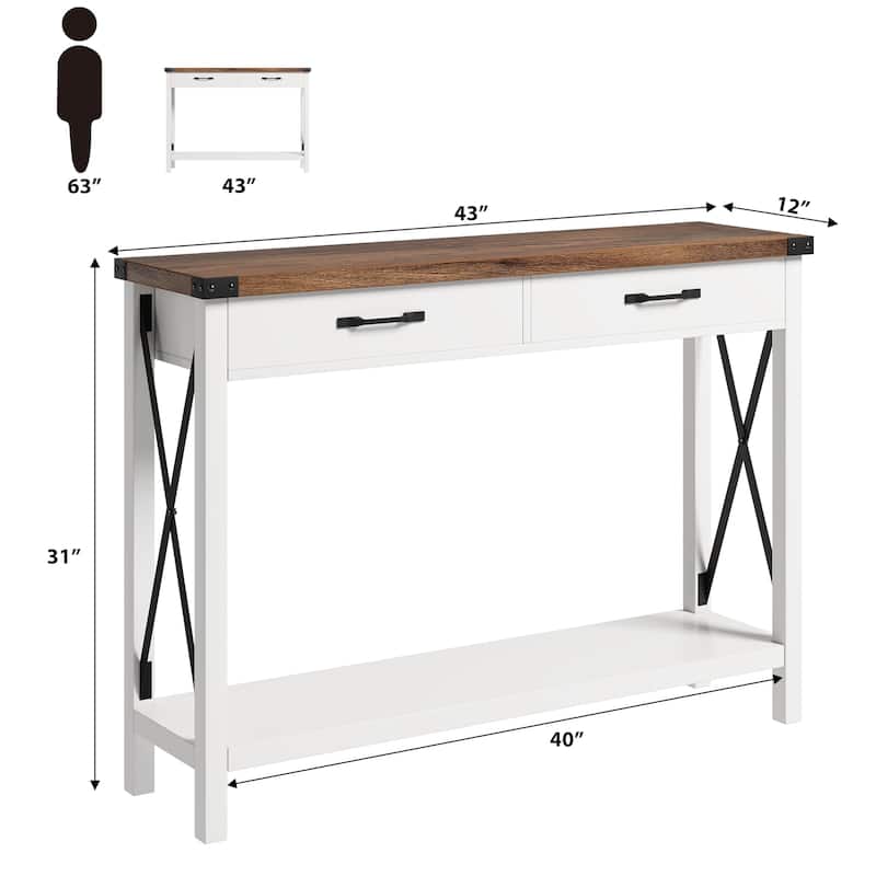 Woode Entryway Table