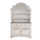 preview thumbnail 17 of 16, Magnolia Manor Antique White Weathered Bark Hutch & Buffet