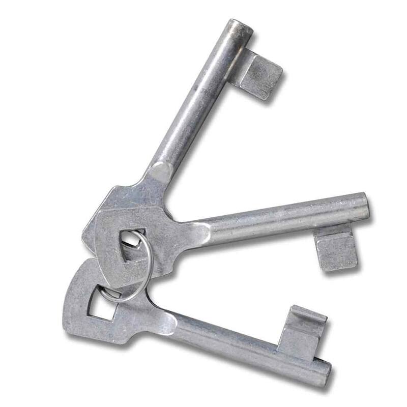 vidaXL Mesh Garden Gate Galvanised Steel 118.1x39.4" Grey - 120.5 x 59.1"