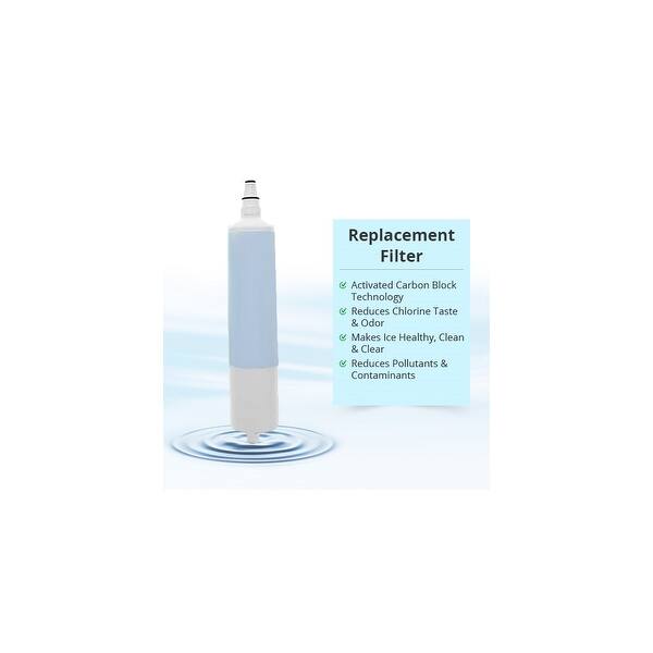 Shop Black Friday Deals On Replacement Water Filter Cartridge For Lg Refrigerator Lfx31925st02 3 Pack Multicolor Overstock 15351802