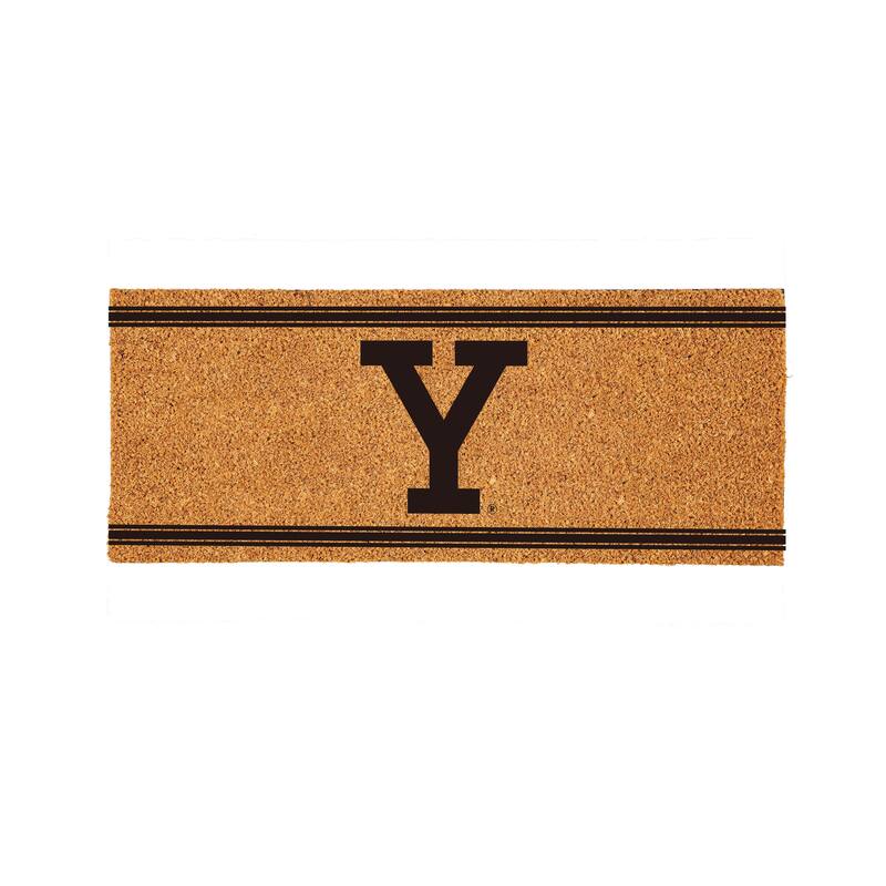 Yale University Monochrome Indoor/Outdoor Coir Door Mat