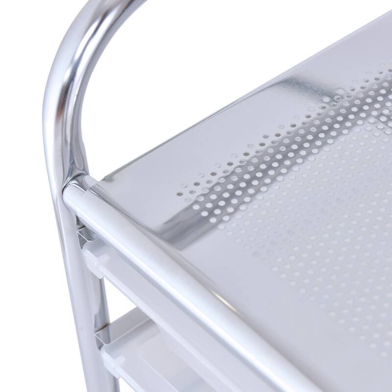 Gymax Office Rolling Cart 12 Storage Drawer Studio Organizer Bins