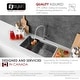 preview thumbnail 13 of 71, Single Handle Pull-Down Sprayer Kitchen Faucet K-141 - Height: 17.25" Spout H: 9" Spout R: 9"