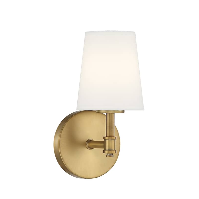 Bellevue SH90067 10" Tall Wall Sconce - Natural Brass