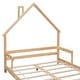 preview thumbnail 28 of 28, Full House-Shaped Headboard Bed With Handrails