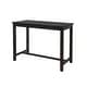preview thumbnail 1 of 10, Bridgeport 36-inch Counter Height Pub Table Black