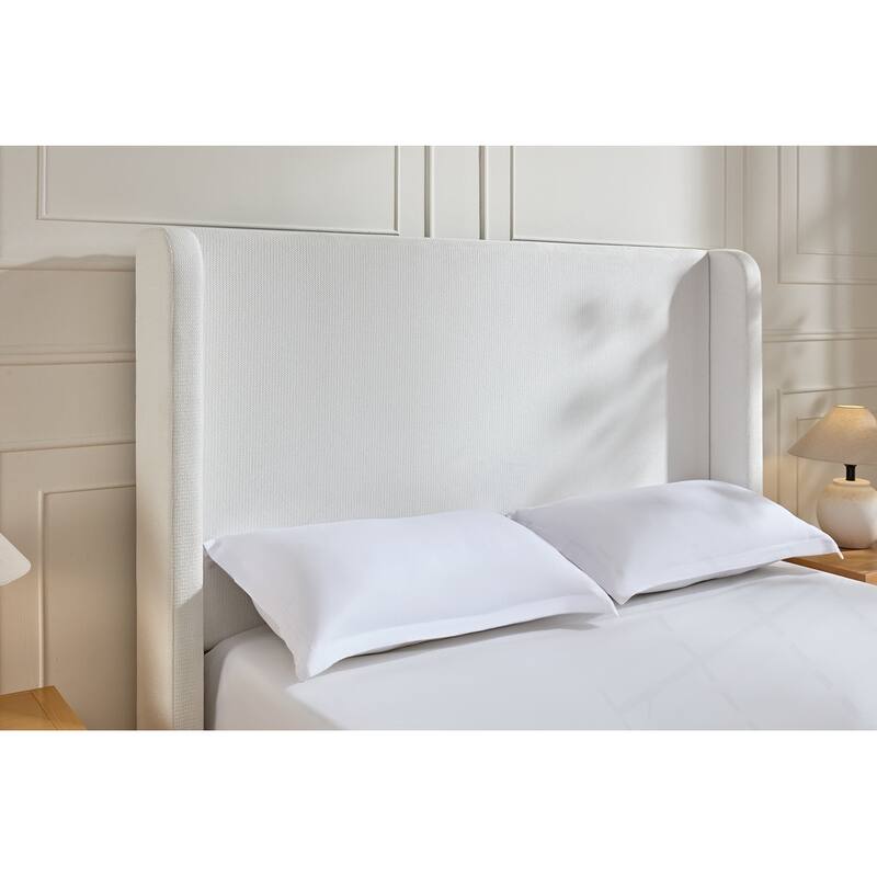 Elegant Upholstered Bed with Advanced Assembly and Sturdy Construction