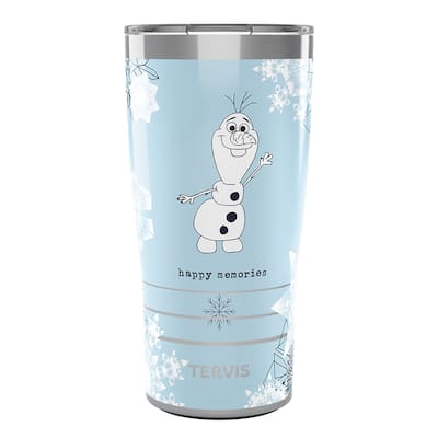 Tervis Traveler Disney Frozen 2 Olaf Triple Walled Insulated Travel Tumbler, Stainless Steel - 20oz