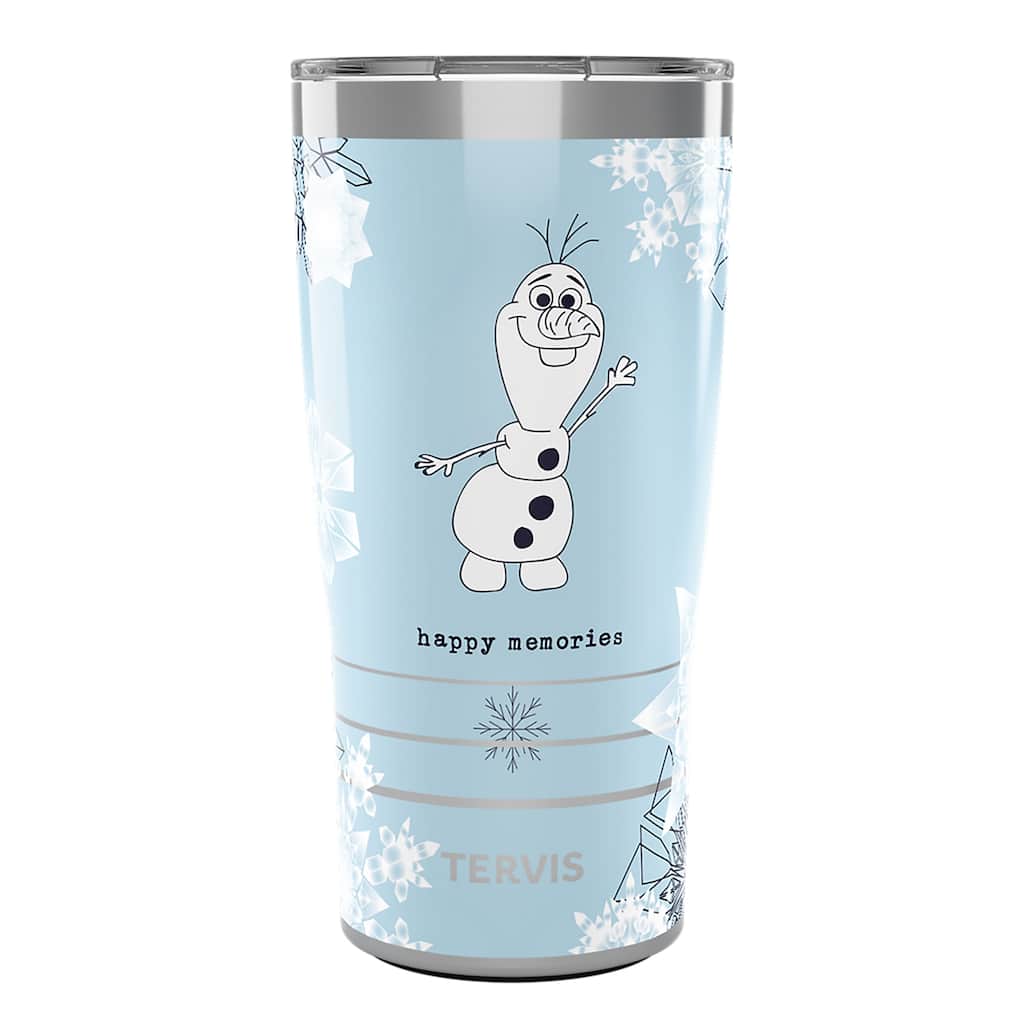 Tervis Traveler Disney Frozen 2 Olaf Triple Walled Insulated Travel Tumbler, Stainless Steel - 20oz