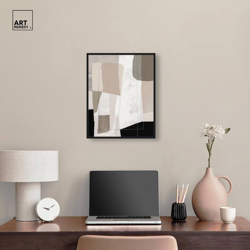 Neutral Forms II Canvas by Art Remedy