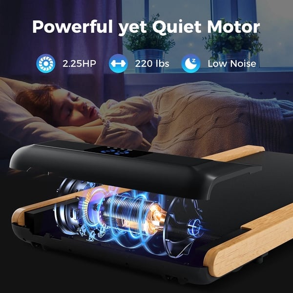 Superfit 3in1 Walking Pad Under Desk Treadmill with Remote Smart APP