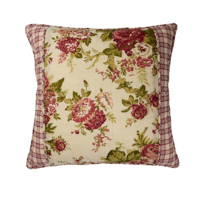 Waverly Norfolk Square Decorative Accessory Pillow, 18 x 18